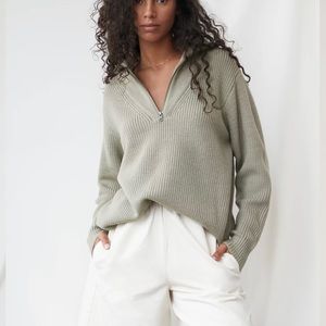 Wildred Free Half Zip Sweater